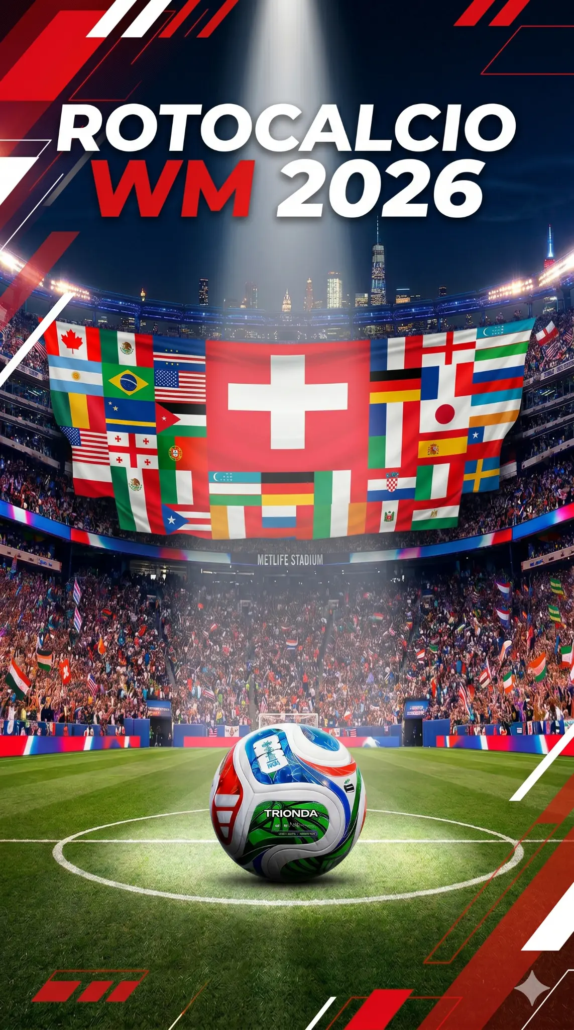 Rotocalcio WM 2026 Key Visual